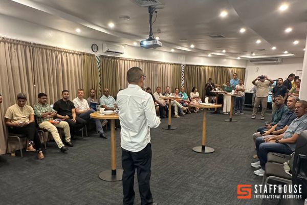 Staffhouse seminars in Fiji visit